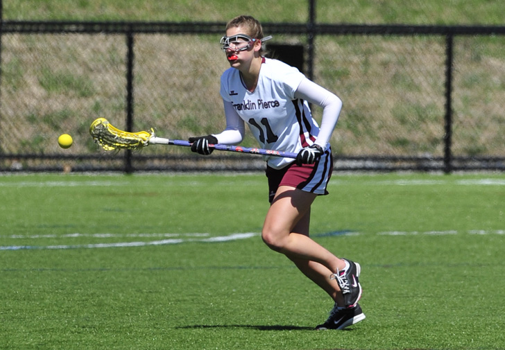 Women's Lacrosse Watches Bentley Go On Late Run to Pull Out 17-14 Win Friday