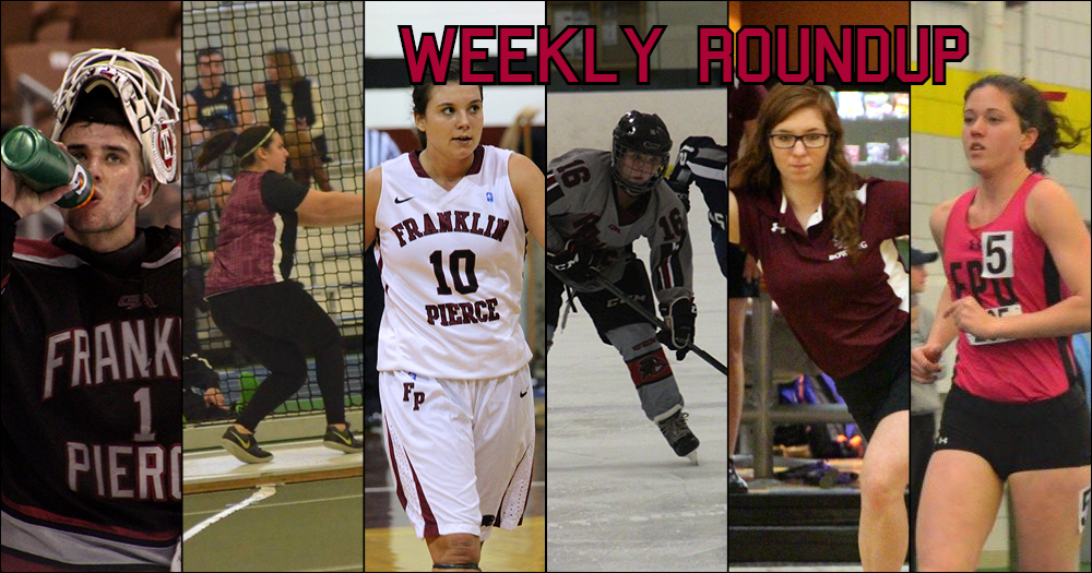 Weekly Roundup: Charette, McGuckin Earn NE-10 Weekly Honors; Four Others on Weekly Honor Roll