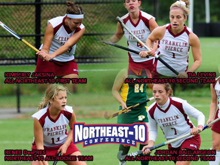 Field Hockey Has Four Earn Honors From Northeast-10 Conference