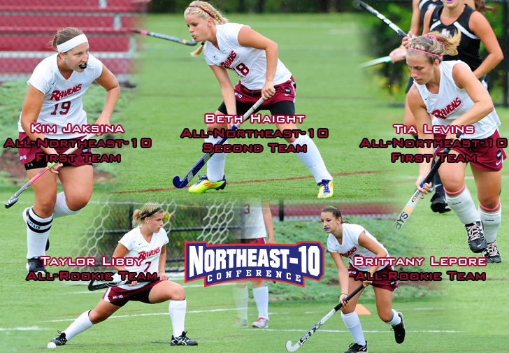Jaksina, Levins, Haight Named All-Northeast-10; Field Hockey Has Five Honored by Conference