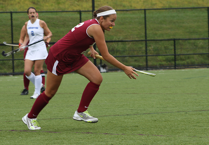 Second-Half Rally Cannot Undo Rough First Half; Field Hockey Clipped by Saint Michael’s, 6-4
