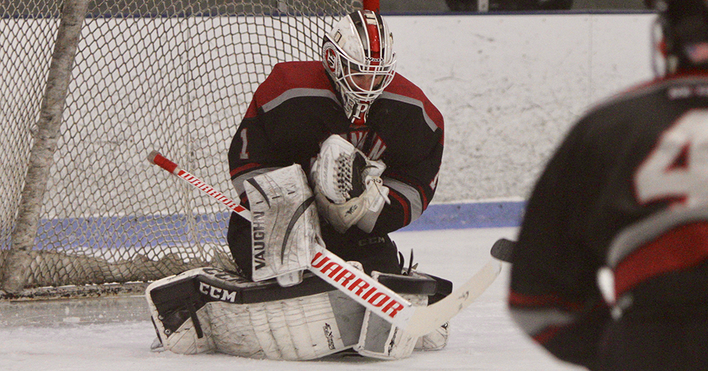 Lead Gets Away from Men’s Ice Hockey Again in 3-2 (OT) Loss at Saint Anselm