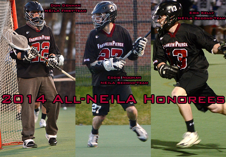 Trio of Men's Lacrosse Standouts Named to NEILA All-Division II Team