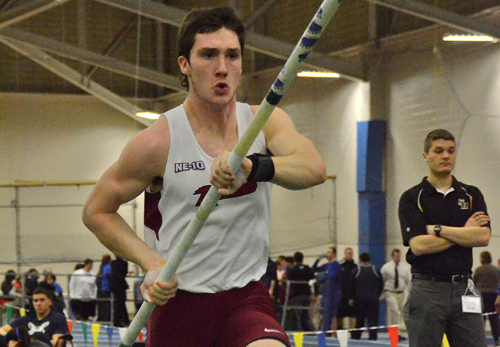 Delahanty Clears Season Best in Pole Vault, Men’s Track & Field Notches Three Wins at Pride Classic Invitational