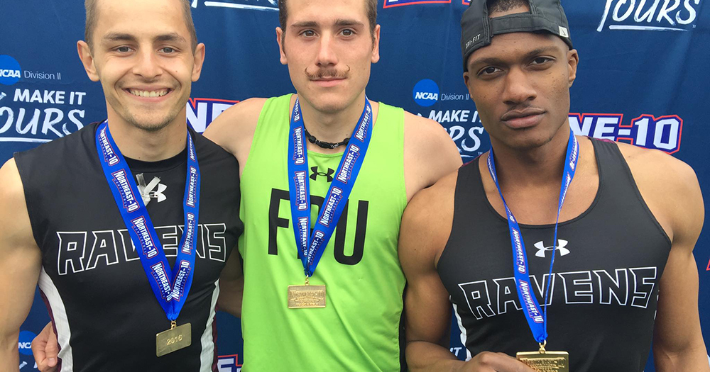 Biunno, Wooten Capture Titles as Men’s Track & Field Finishes Fourth at Northeast-10 Championships