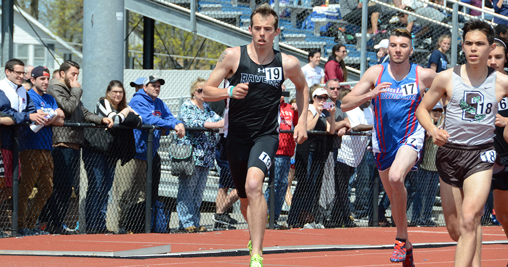 4x800m Relay Takes Title, Men’s Track & Field Fourth after First Day of NE10 Championships