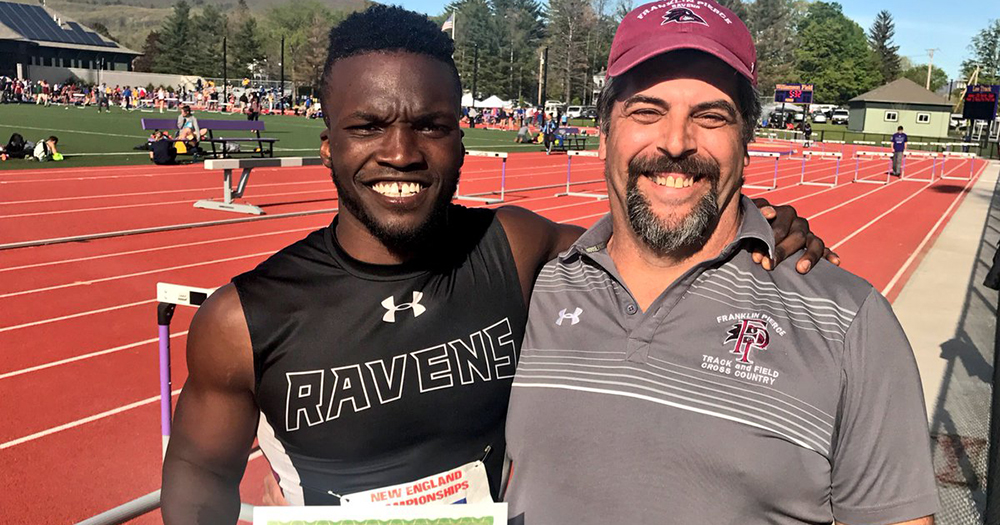 Men’s Track & Field Gets All-New England Leap from Pierre-Canel at First Day of NEICAAA Championships