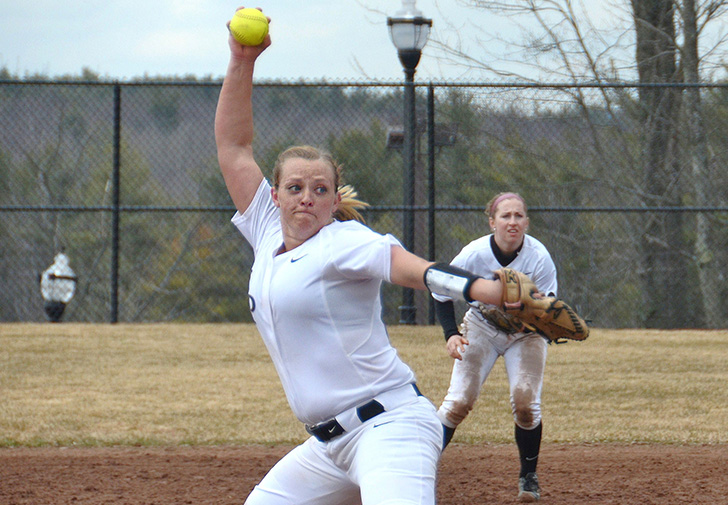 Bats Explode & Mandi Adee Deals in the Circle to Lift Softball to 9-1 Triumph over SNHU