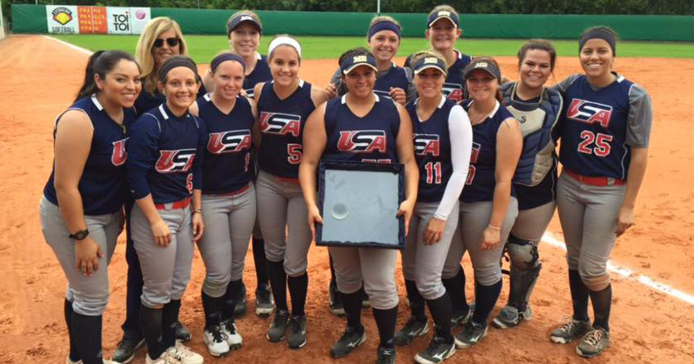 Softball’s Tricia Hansen Travels to Germany, Czech Republic with AIST