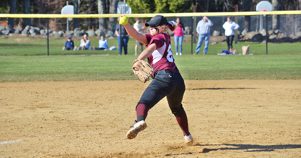 Softball Closes Weekend with Doubleheader Split at Merrimack