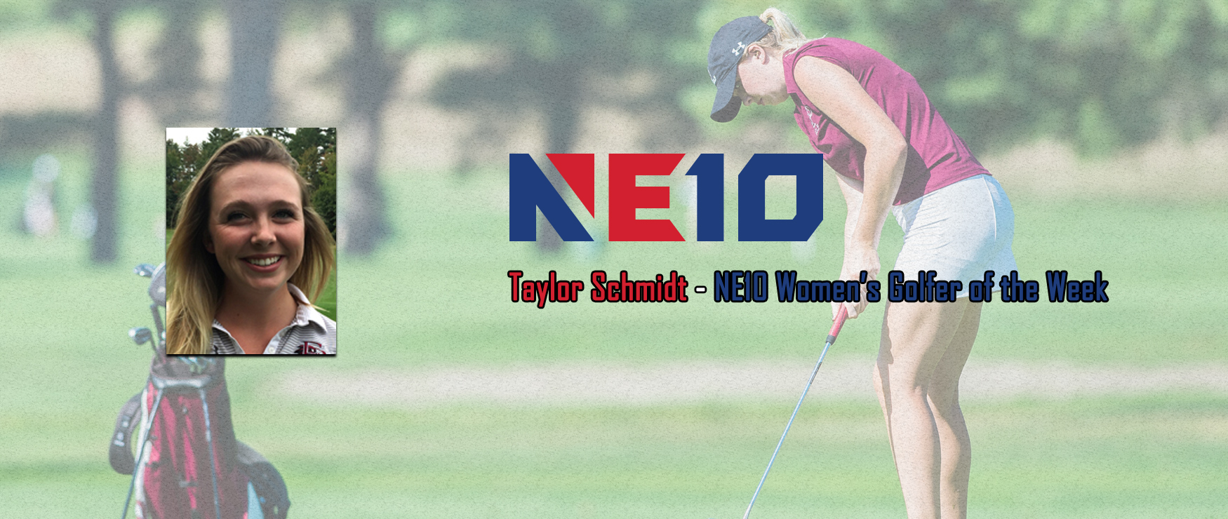 Ravens Golfer Schmidt Nabs NE10 Weekly Award