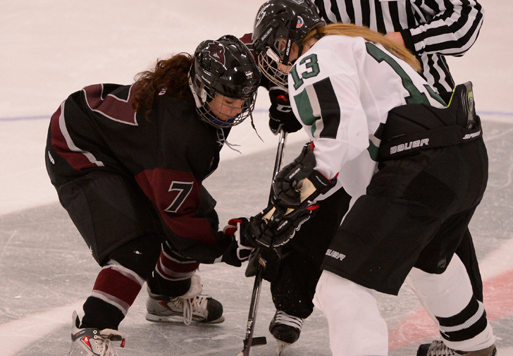 Women’s Ice Hockey Falls at Castleton State, 4-0, on First Day of Rutland Herald Invitational