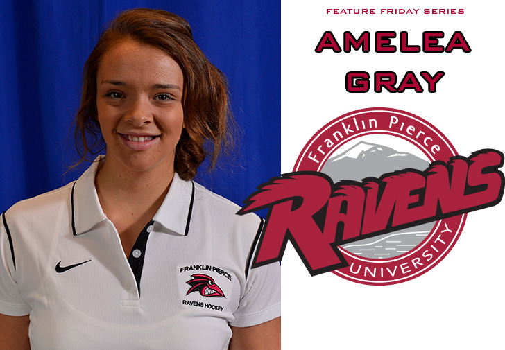 FEATURE FRIDAY SERIES: Women's Ice Hockey's Amelea Gray has Enjoyed Her First Season in Rindge