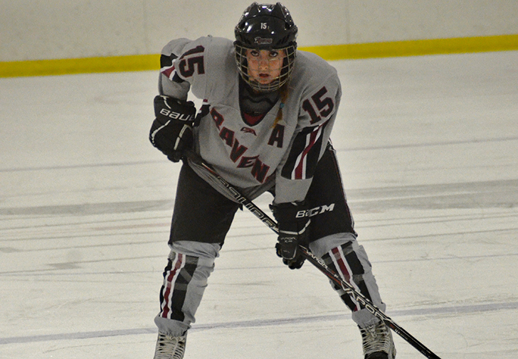 Early Arnold Goal Stands Up as Women’s Ice Hockey Blanks Nichols, 1-0