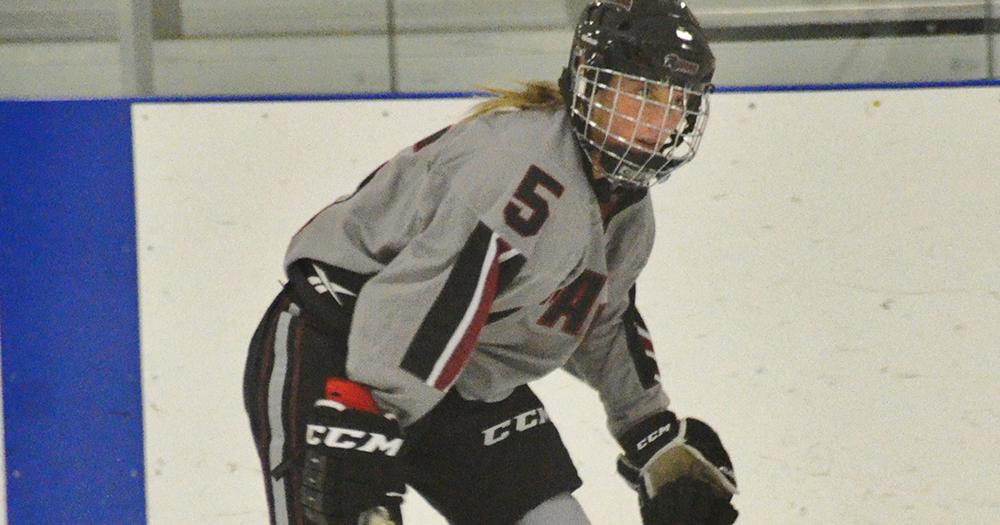 Pair of Third-Period Goals Secure 3-1 Victory for Women’s Ice Hockey Against Saint Michael’s