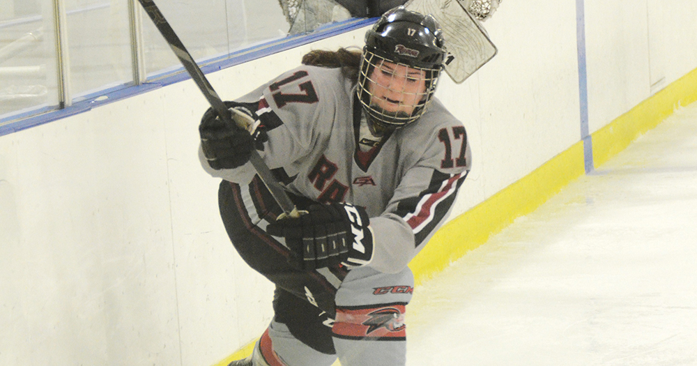 Sheils Three-Point Day Leads Women’s Ice Hockey Over Saint Michael’s, 6-1, in ECAC Open Semifinal