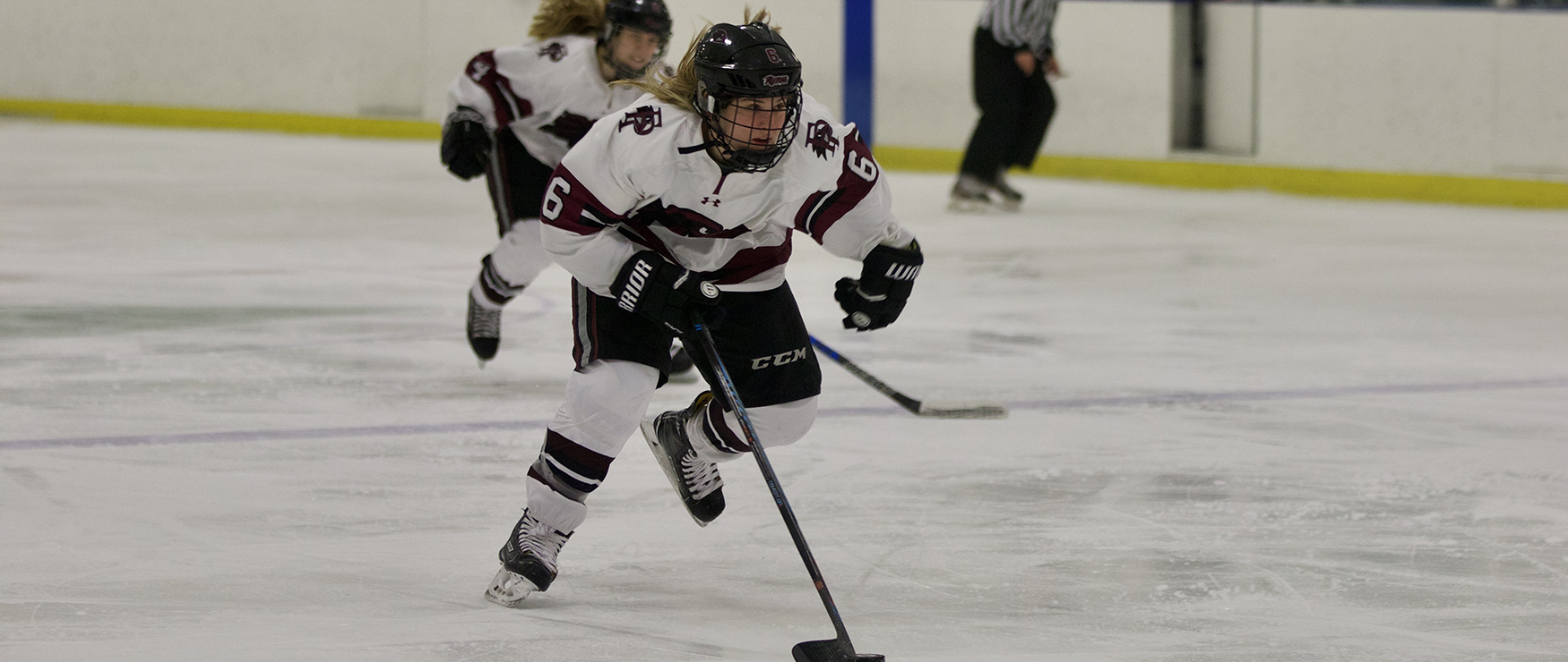 Amato Natural Hat Trick Leads Women’s Ice Hockey over Post, 9-0