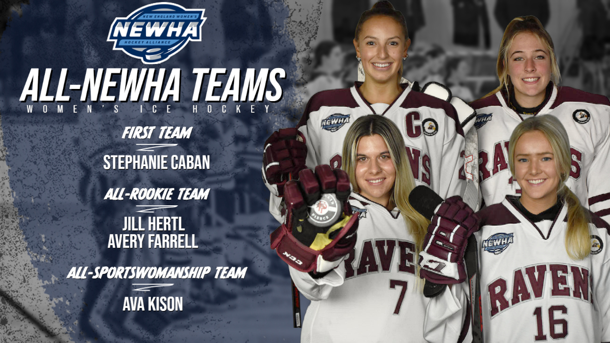Four Women's Ice Hockey Players Earn All-League Honors From NEWHA