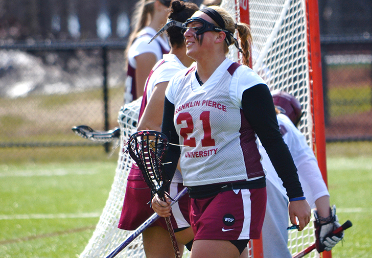 Free-Position Shots Hurt Women’s Lacrosse in 14-7 Loss at Assumption