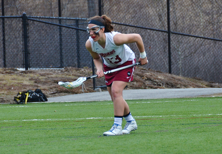 Late First-Half Run Hurts Women’s Lacrosse in 20-5 Loss at Bentley