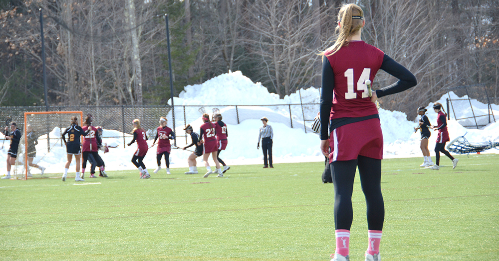 Late Rally for Women’s Lacrosse Comes Up Short in 11-9 Loss to Assumption