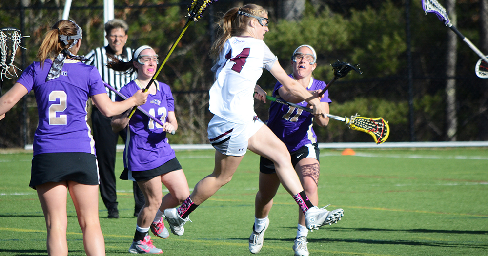 Beville’s Five Points Help Women’s Lacrosse to 14-10 Win Over AIC