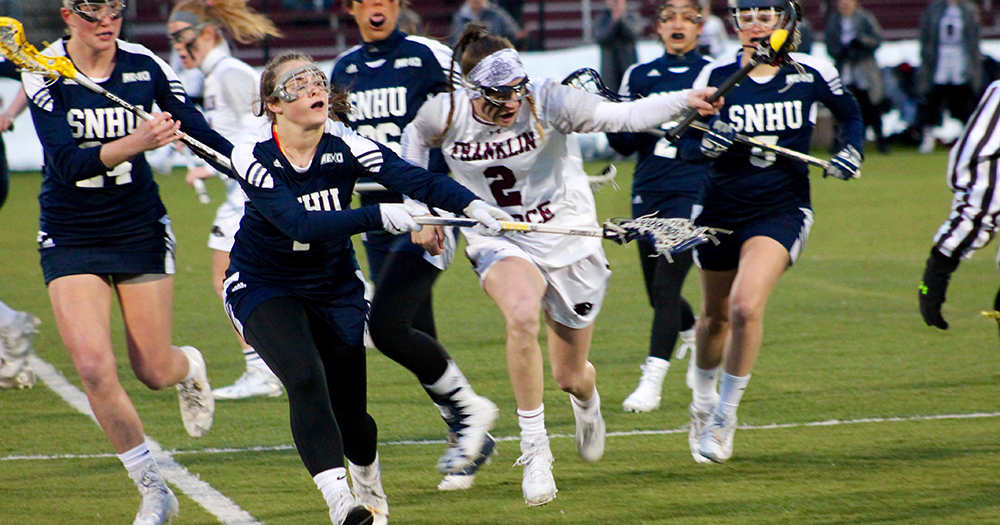 Women’s Lacrosse Hangs on for Fourth Straight Win, 17-16, at SCSU