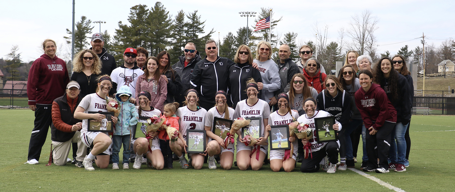 First-Half Barrage Sends Women’s Lacrosse on Way to 20-7, Senior Day Win Over AIC