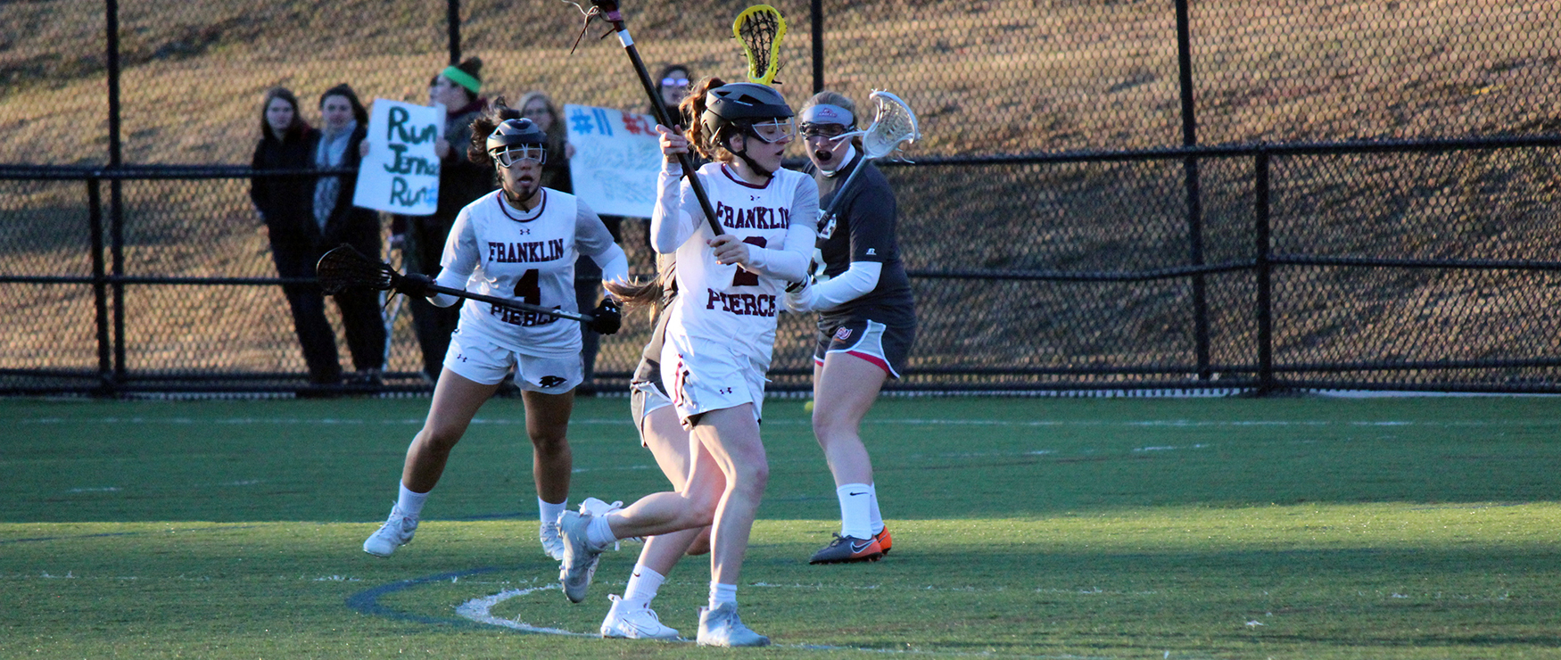 Sweeney Hits Milestone, Women’s Lacrosse Unable to Erase Early Deficit in 18-14 Loss at SNHU