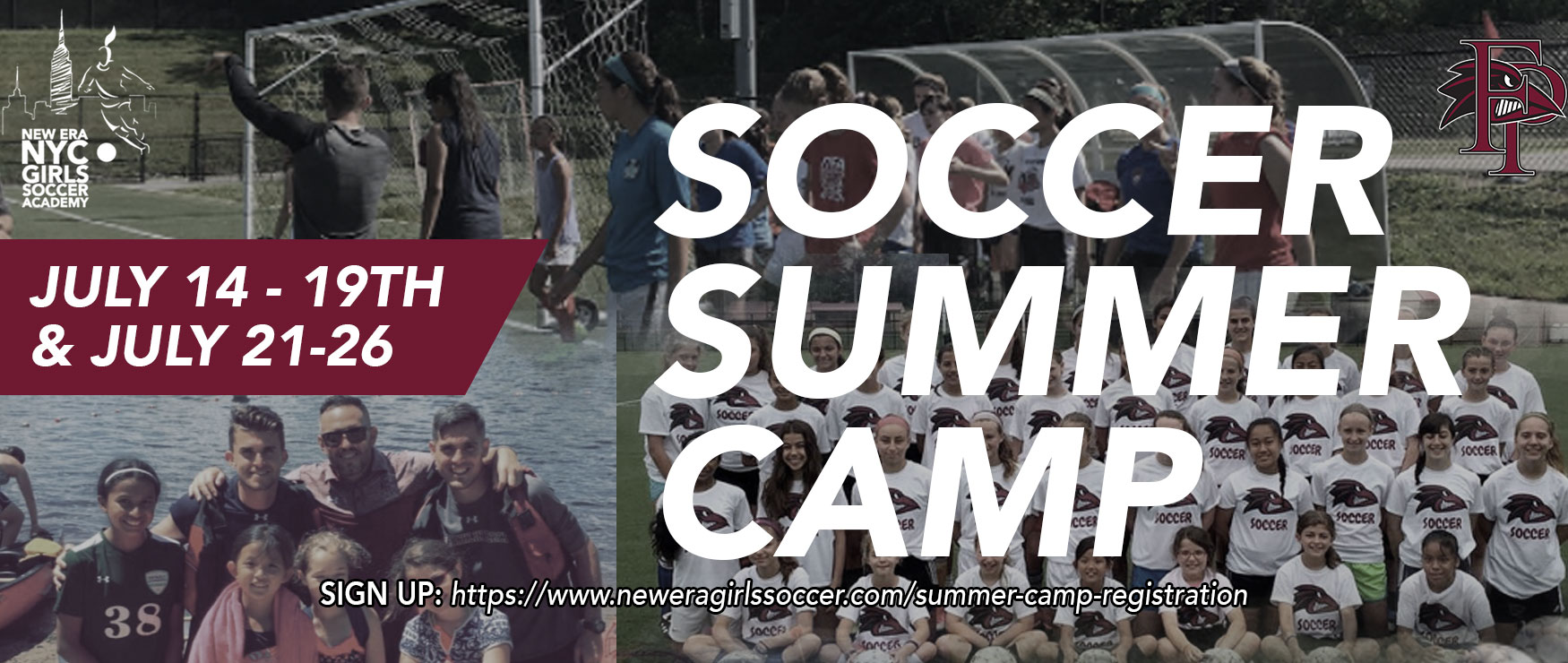 New Era Girls Soccer and Franklin Pierce University Present Soccer Summer Camp July 14-26