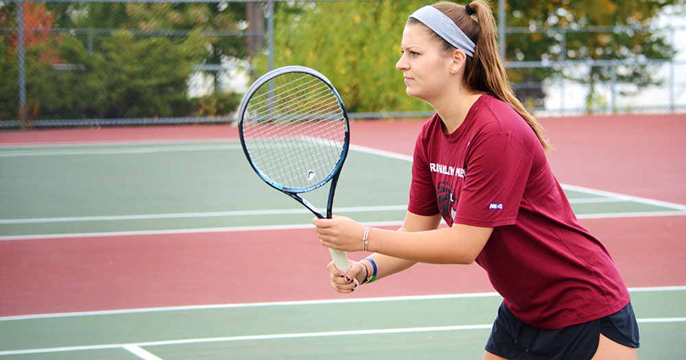 Rodgers Leads Women’s Tennis to 6-3 Win Over American International