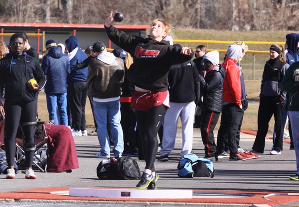 Women’s Track & Field Scores in Seven Events on Second Day of Northeast-10 Championships