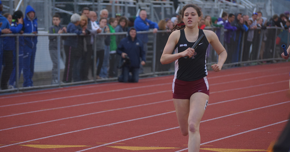 Field Events Lead Way for Women’s Track & Field on First Day of Northeast-10 Championships