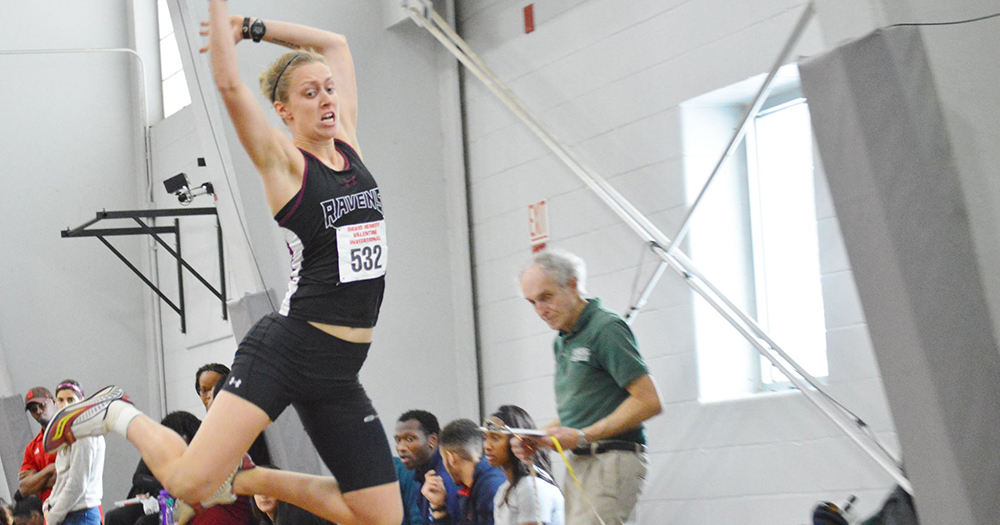 Women’s Track & Field’s Galewski Competes at Holy Cross Heptathlon