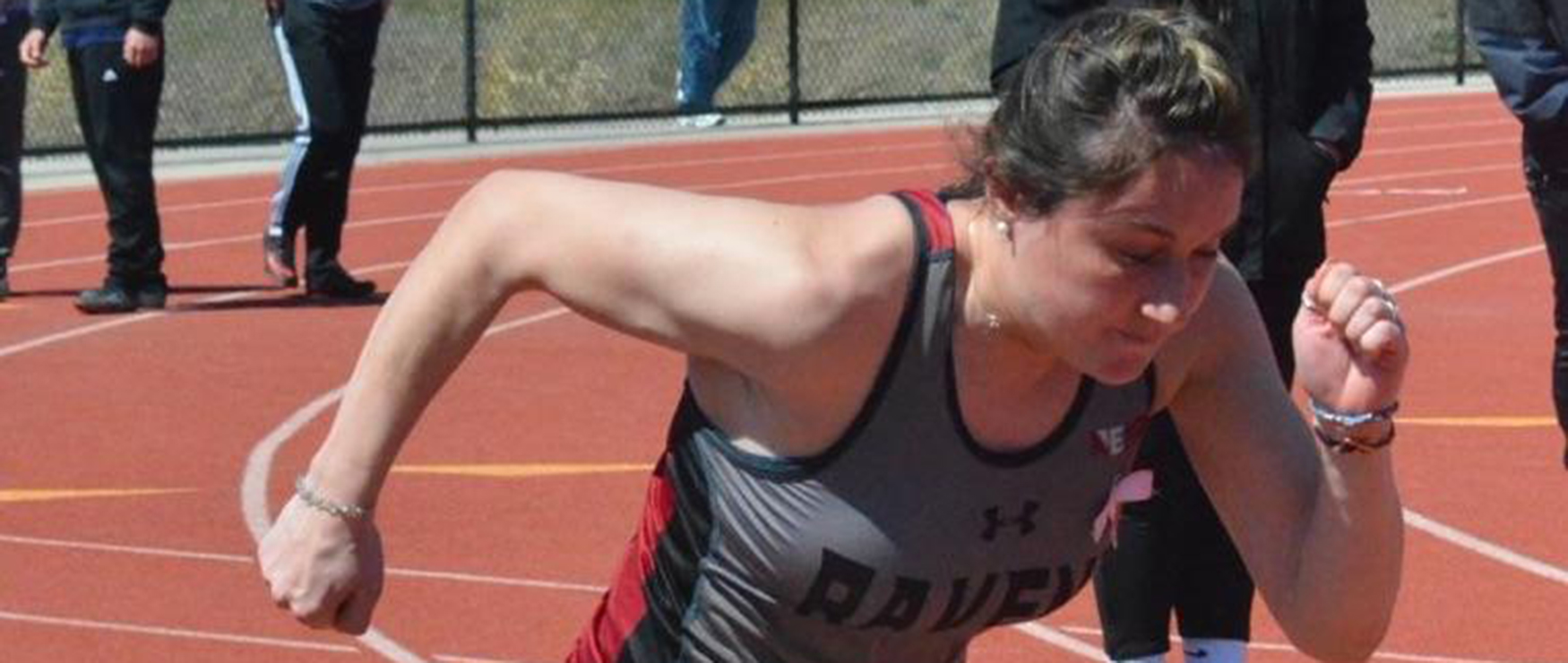 Two School Records Fall, Women’s Track & Field Seventh After First Day of NE10 Championships