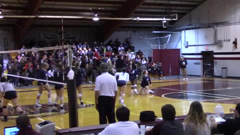 HIGHLIGHTS: Volleyball Sweeps Away Saint Anselm, 3-0