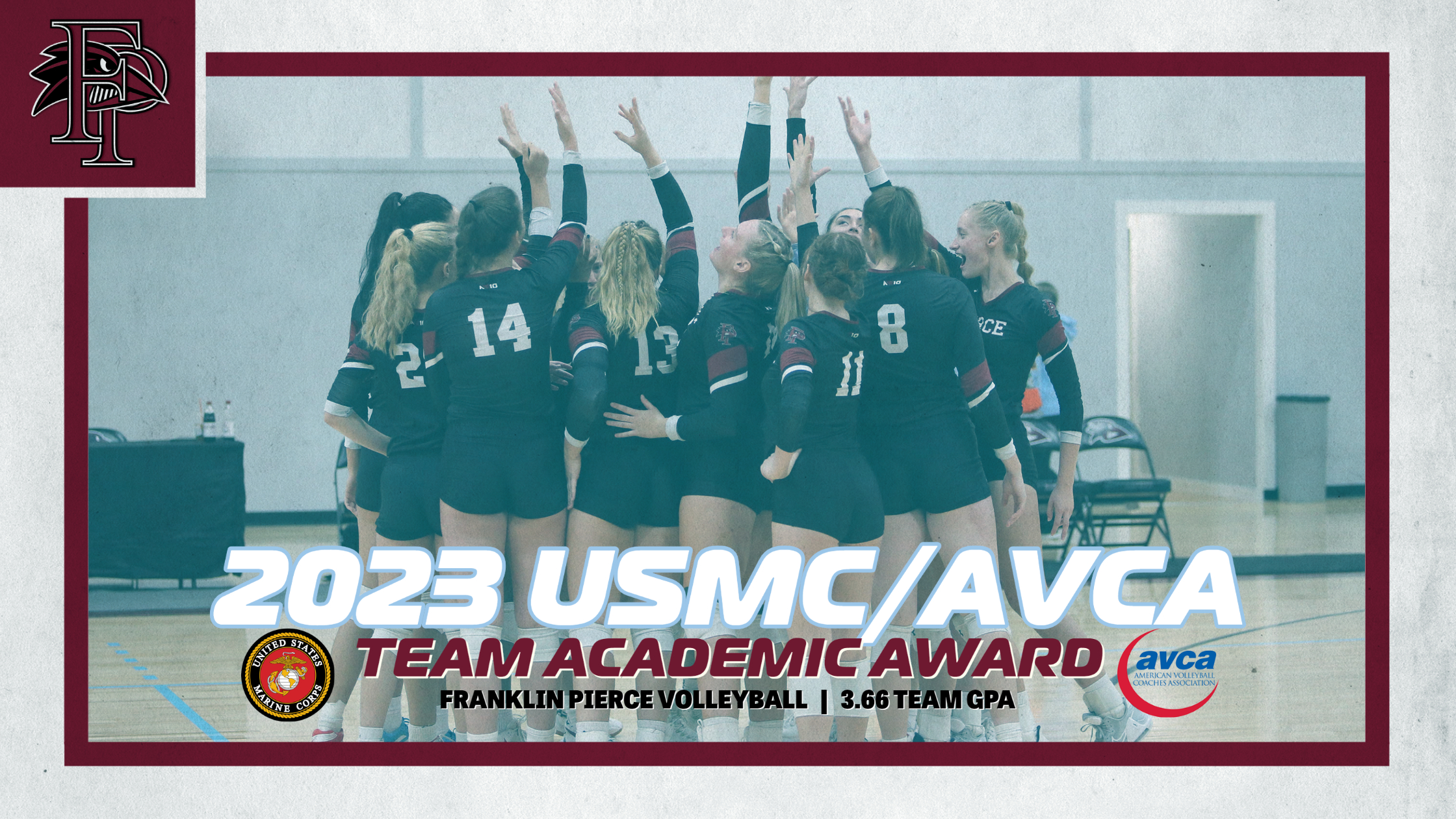 Volleyball Included In Record List of USMC/AVCA Team Academic Award Winners