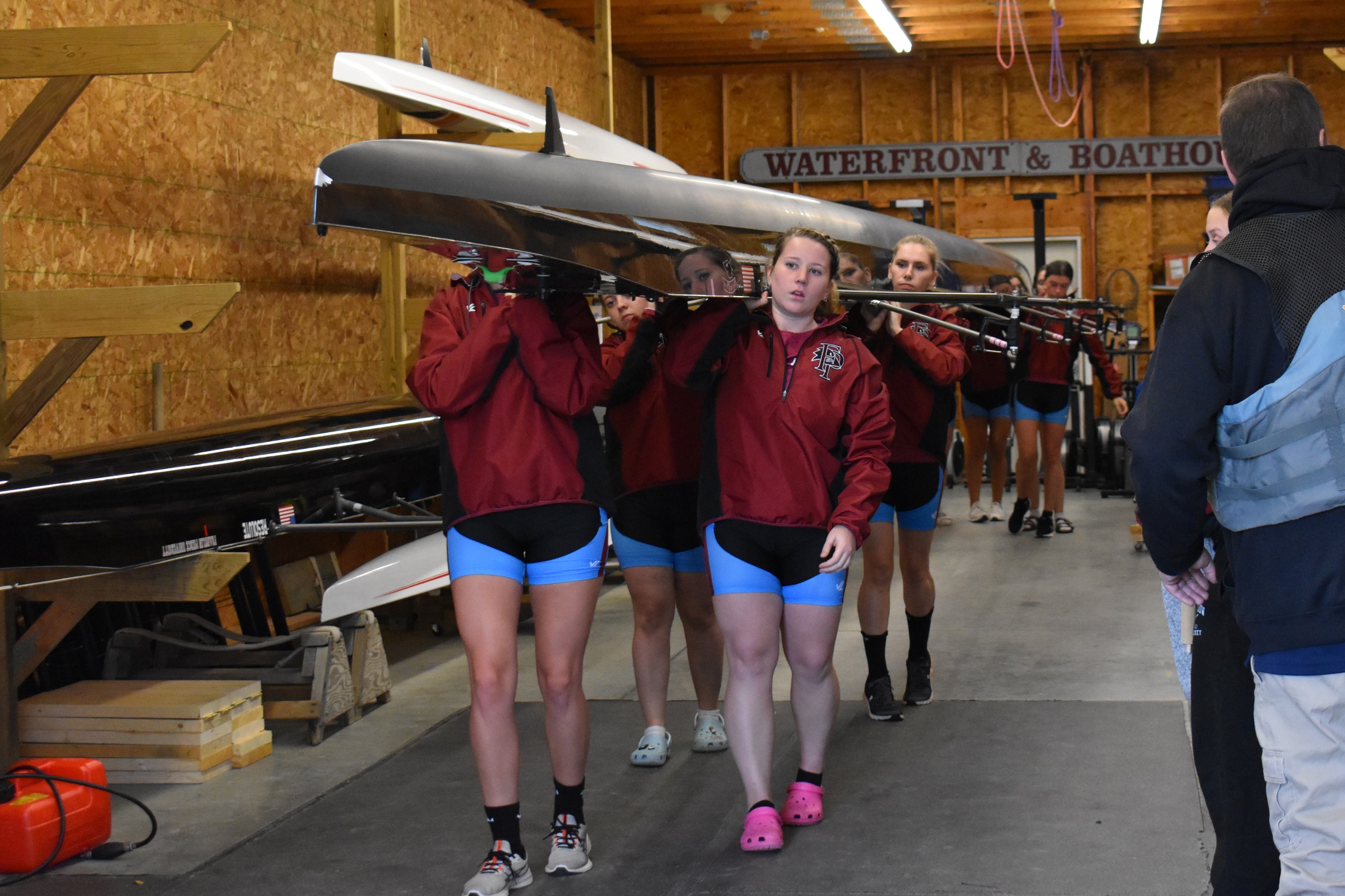 Rowing Competes In Head-To-Head Showdown at Tufts University Invitational