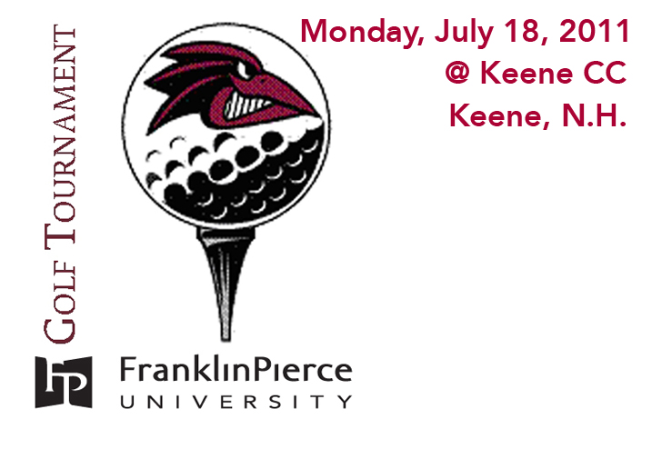 SIGN UP FOR THE 2011 FRANKLIN PIERCE GOLF TOURNAMENT FUNDRAISER!