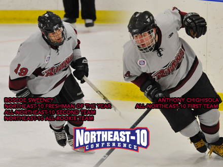 Sweeney Named Northeast-10 Freshman of The Year; Chighisola All-Conference First Team