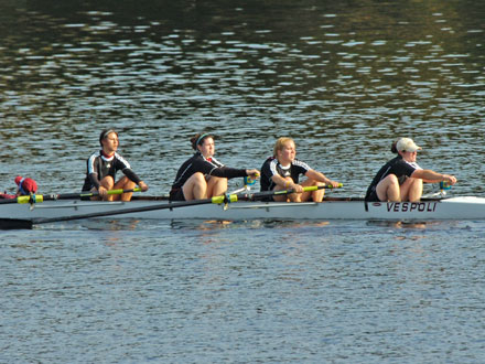 Rowing Competes at Head of the Fish Regatta this Past Sunday