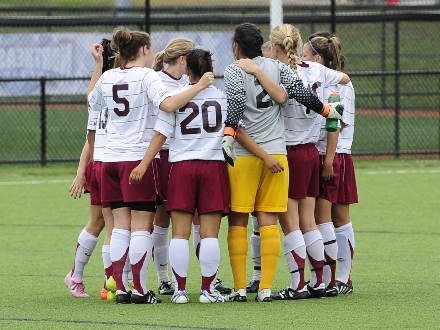 Women's Soccer Advances to NE-10 Championship with 4-2 Win at Merrimack