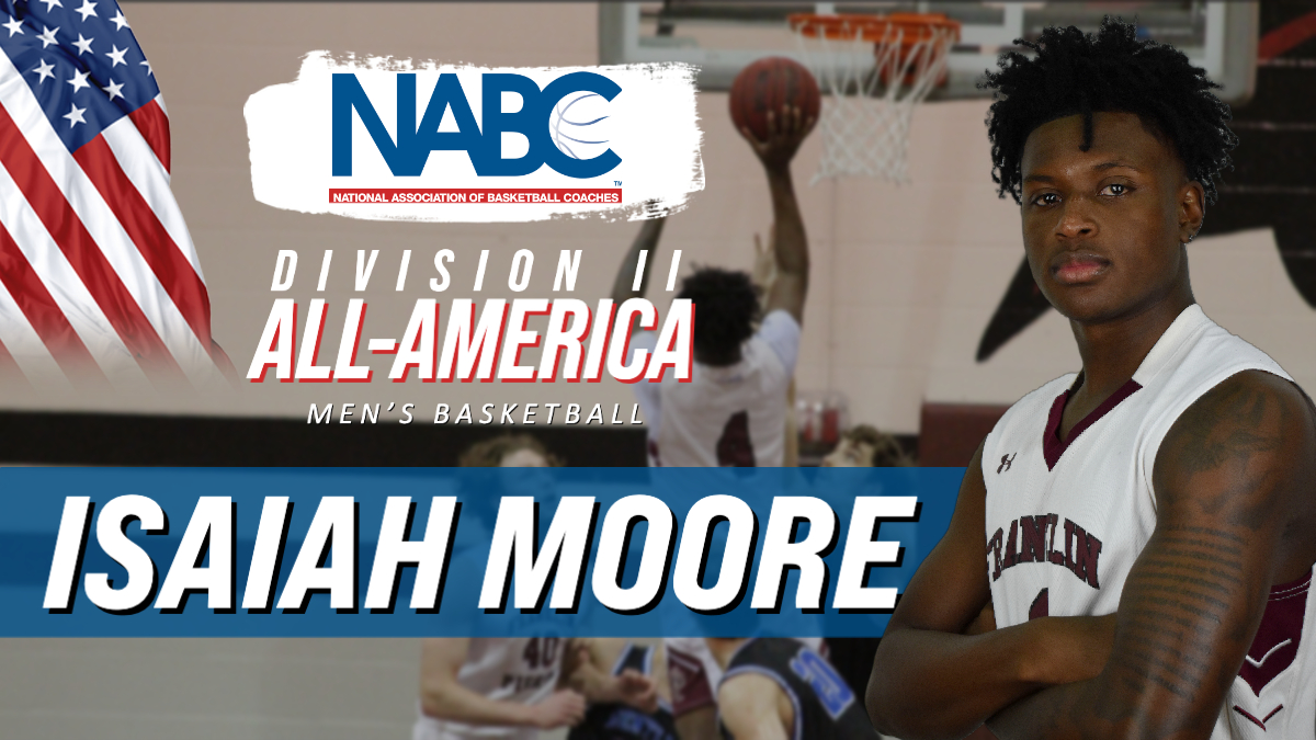 Isaiah Moore Selected To NABC Division II All-America &amp; All-District East First Team