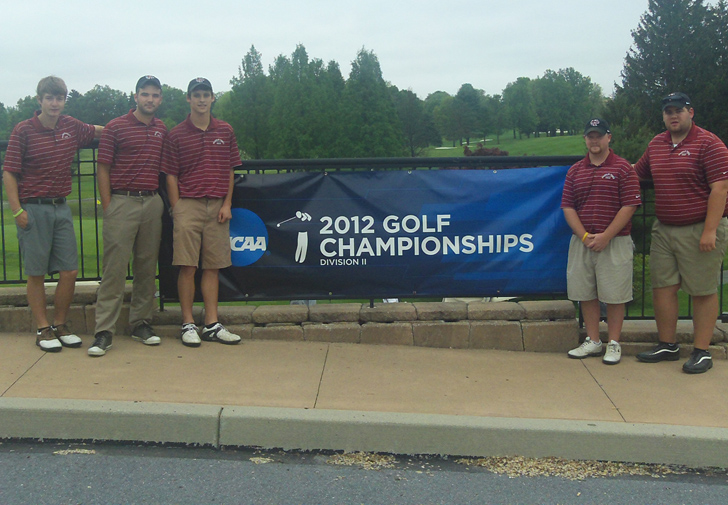 Golf Sits in 20th Place After Round One of 2012 NCAA Tournament