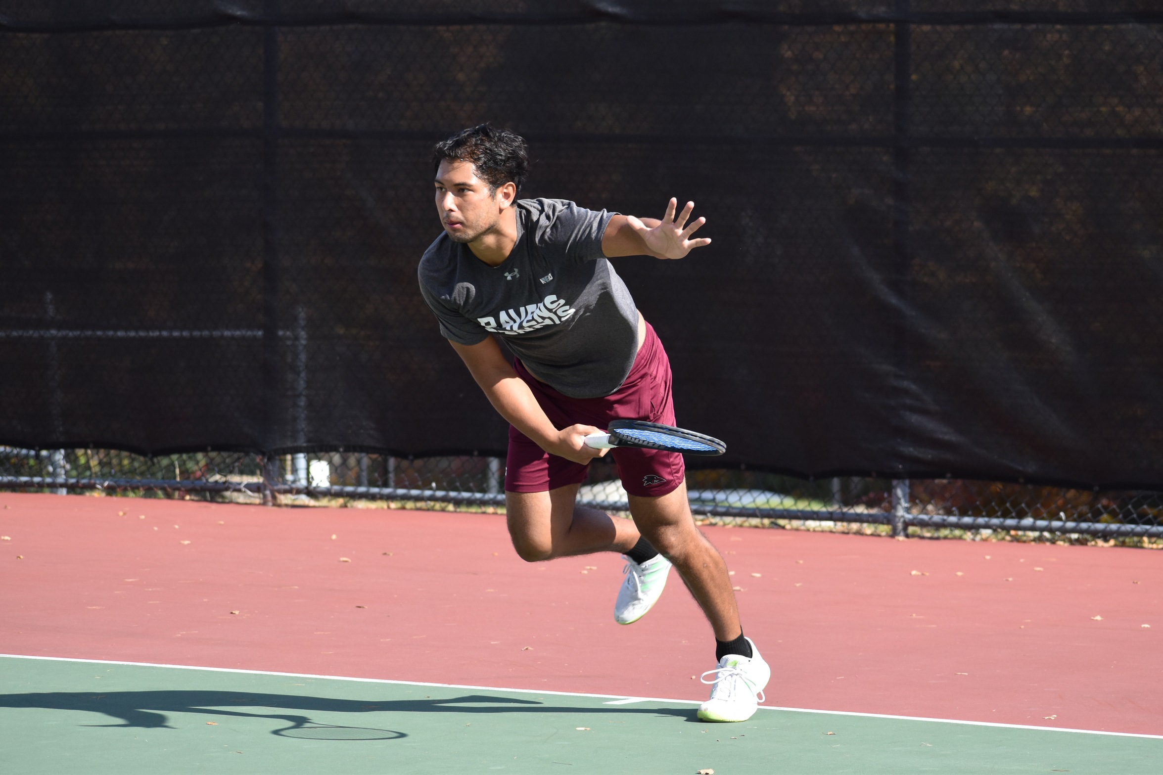 Men's Tennis Edged Out in Singles by Bentley University, 4-3