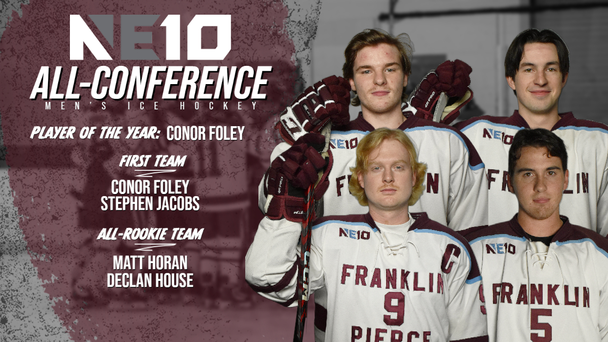 Foley Wins Top Honor, Four Men's Hockey Players Collect NE10 All-Conference Laurels