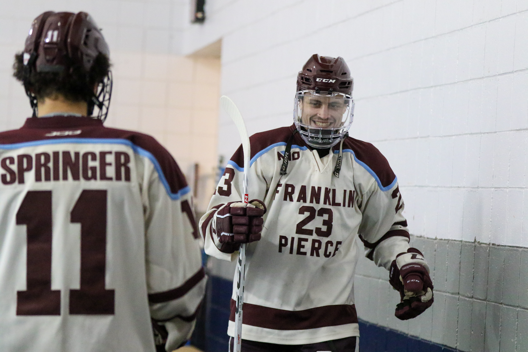 Men's Ice Hockey: Flew Past Intrastate Rival Saint Anselm College, 3-1.