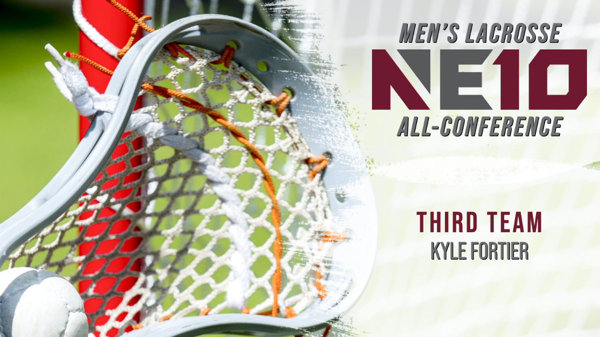 Men's Lacrosse Defender Kyle Fortier Receives All-Conference Recognition