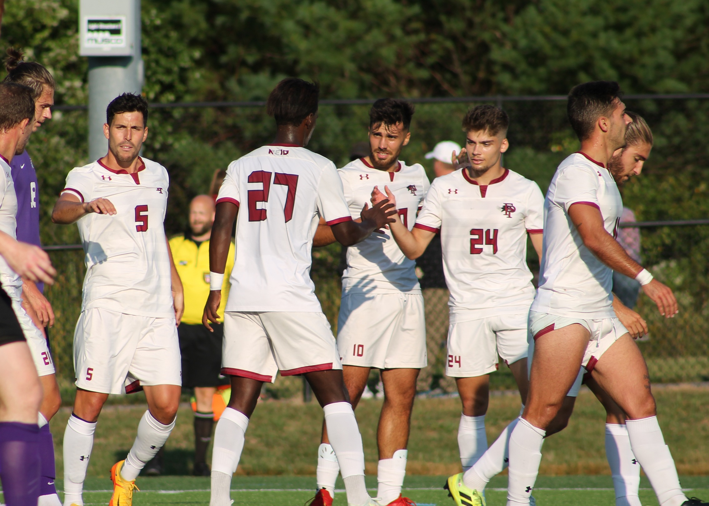 No. 2 Men's Soccer Charges Past University of New Haven, 4-0