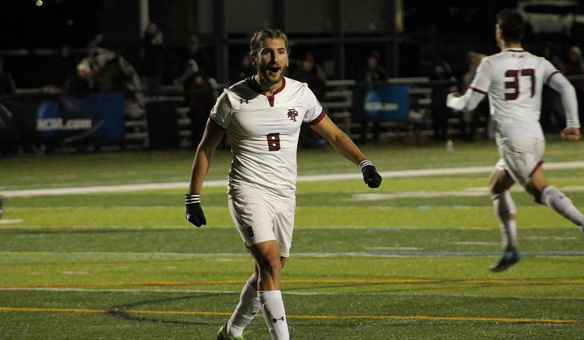 No.1 Men's Soccer Forges Ahead to NCAA Quarterfinal with 2-1 Win over No.12 Davis & Elkins